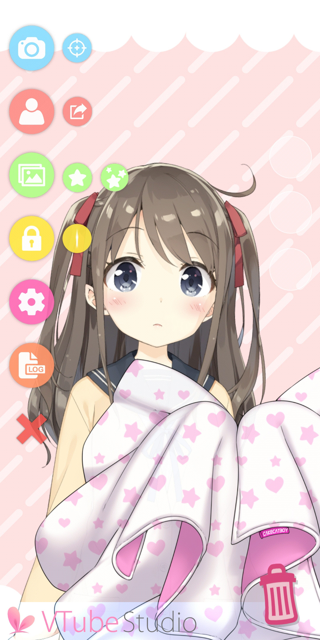 挂件操作演示界面