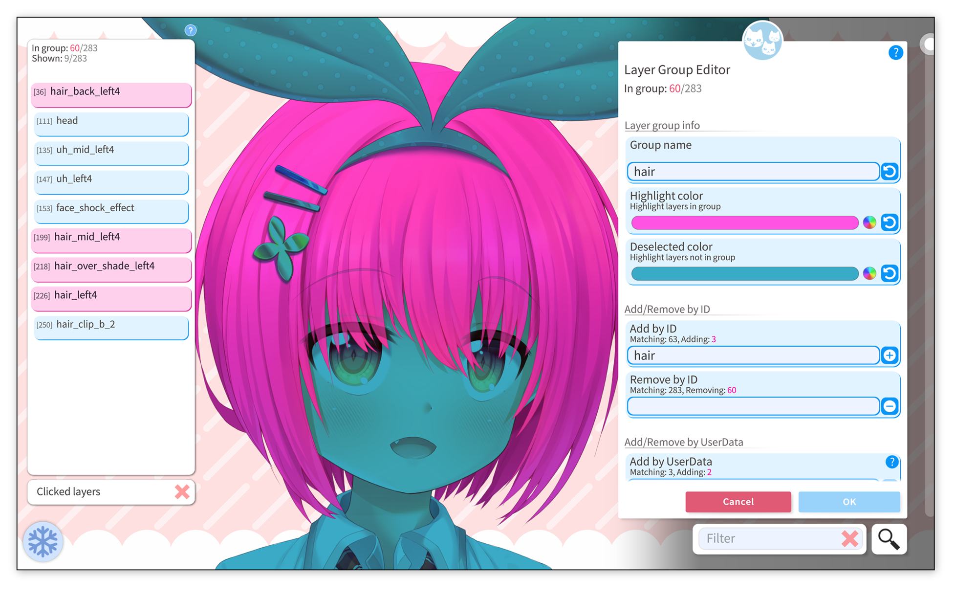 Creating layer groups