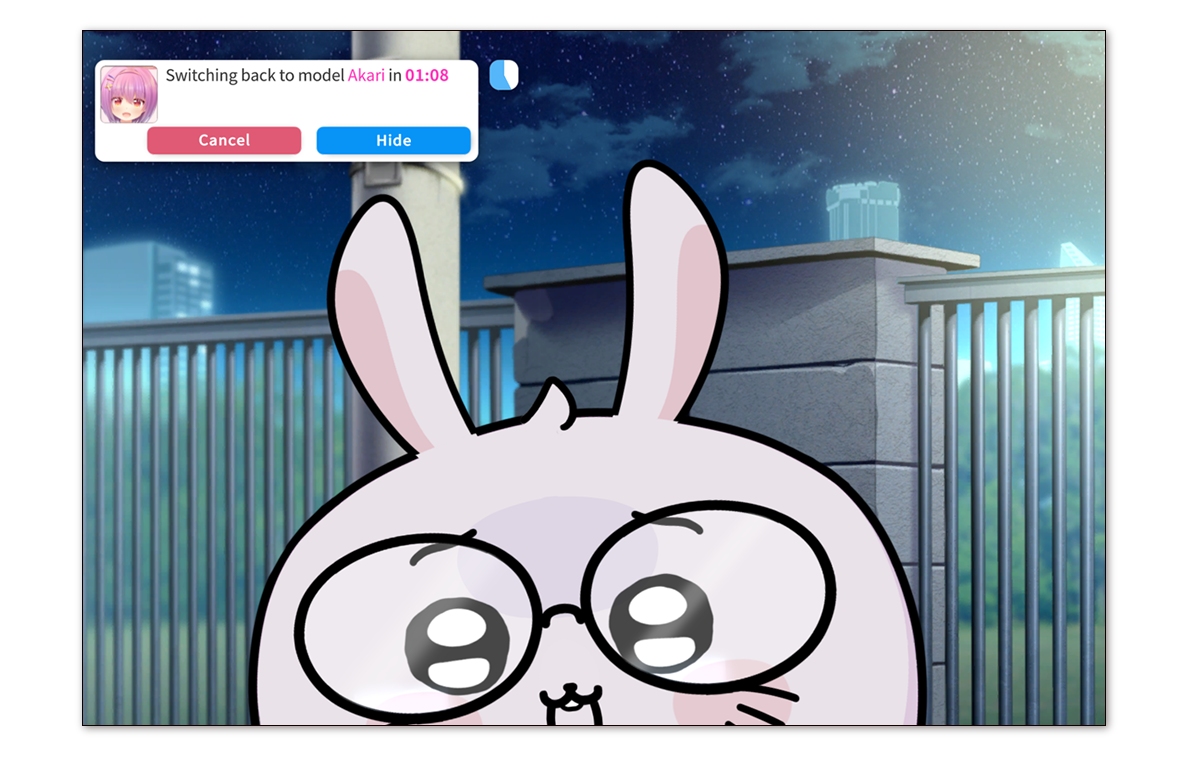 Twitch热键触发器模型加载通知界面