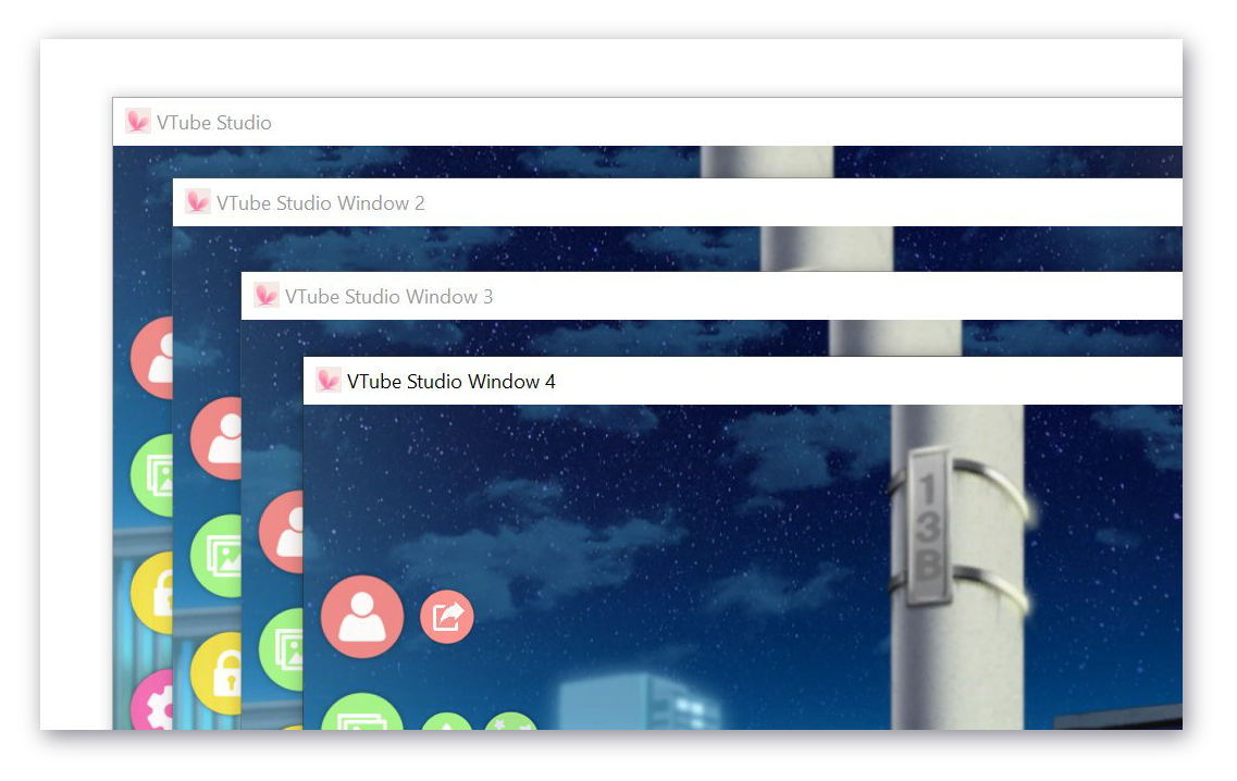 多开VTube Studio窗口标题示例