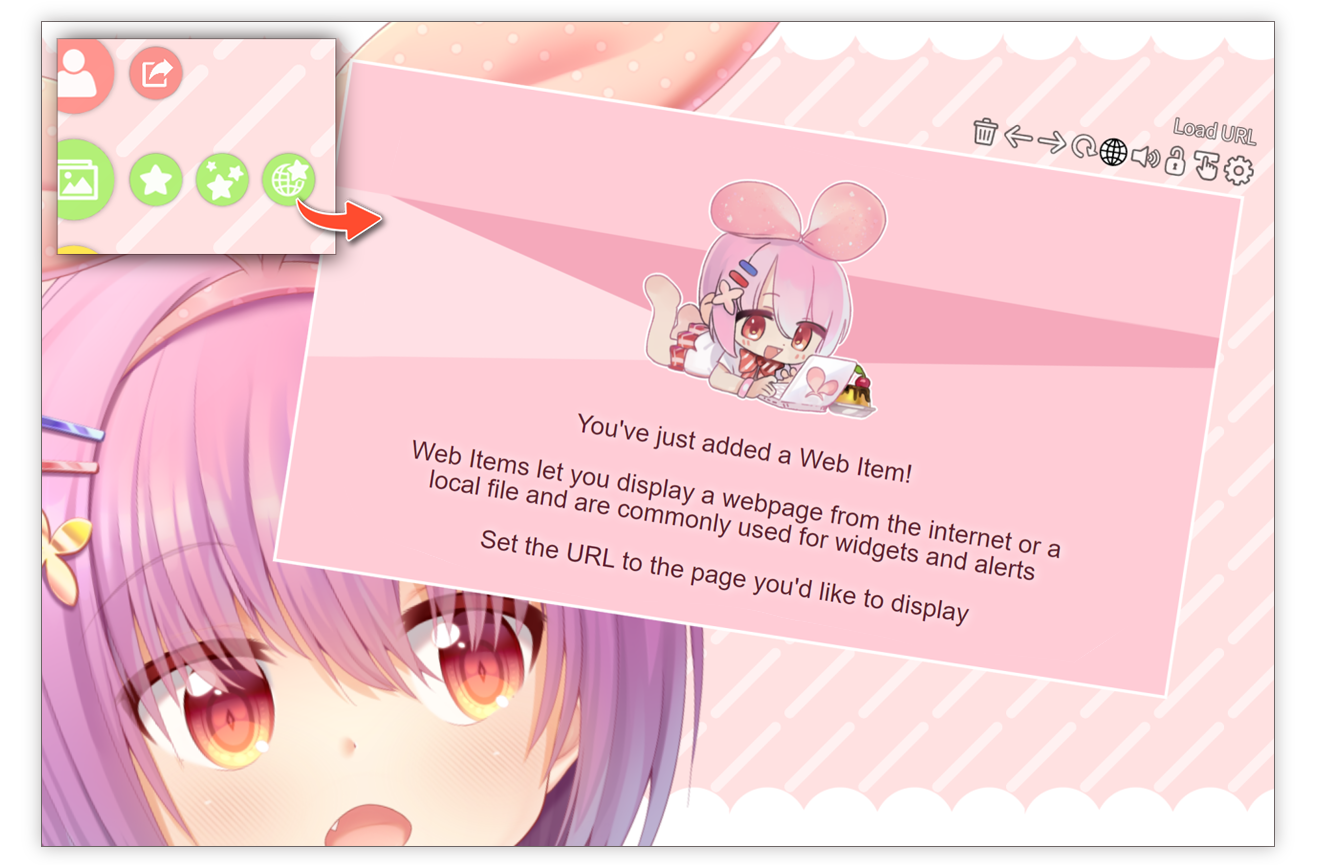 VTube Studio Web Items